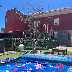 Rural Experience Fully Equipped -preciosa Y Acogedora Rural Caricia De Brisa-big Jacuzzi&wifi&bbq- 8pax Santa María De Guía Villa